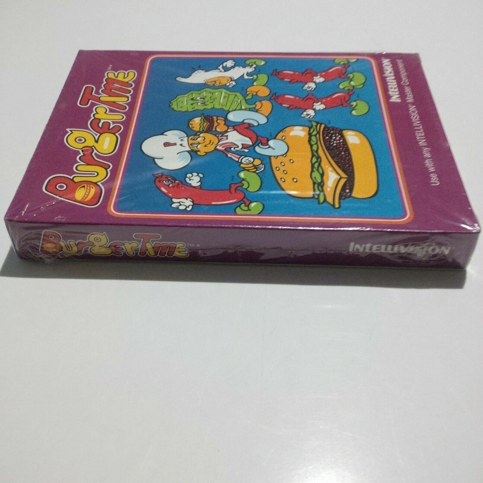 Intellivision BurguerTime New Old Stock Sealed Data East Usa 1983 Singapore