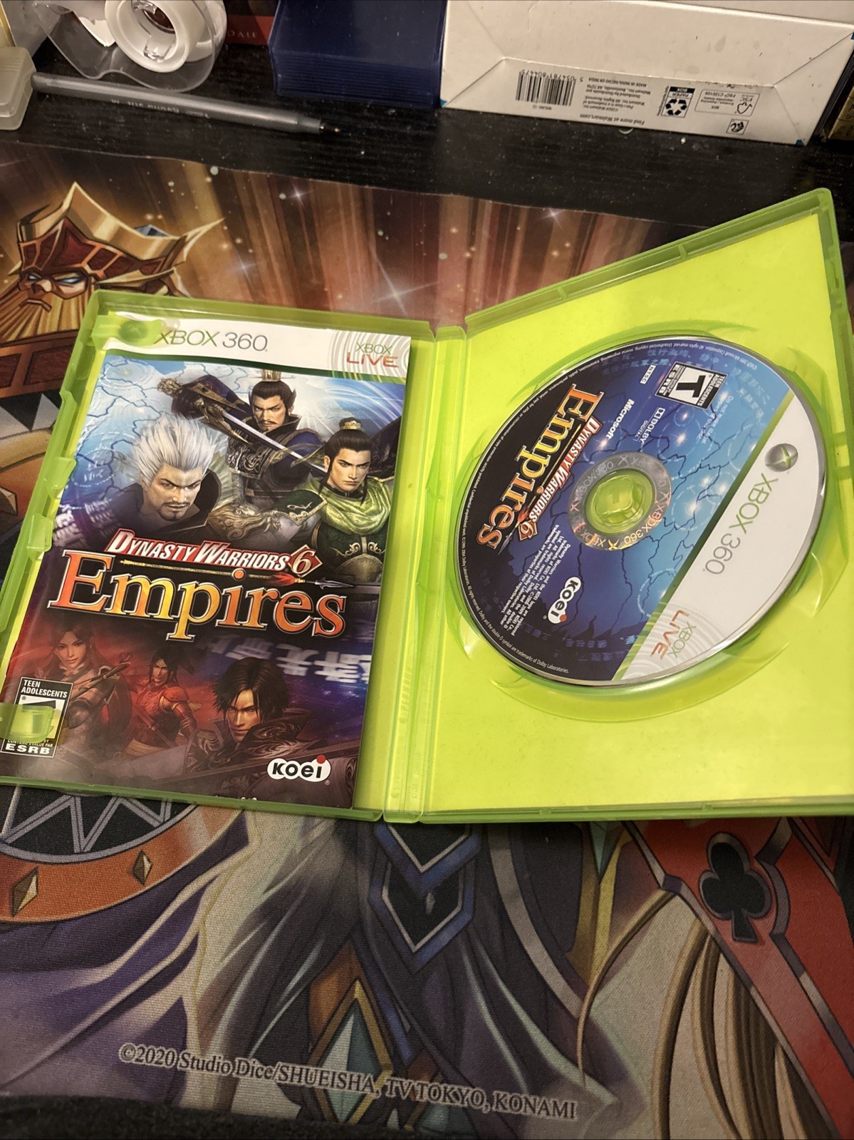 Dynasty Warriors 5 Empires Xbox 360 Tested/Working Complete Fast Ship