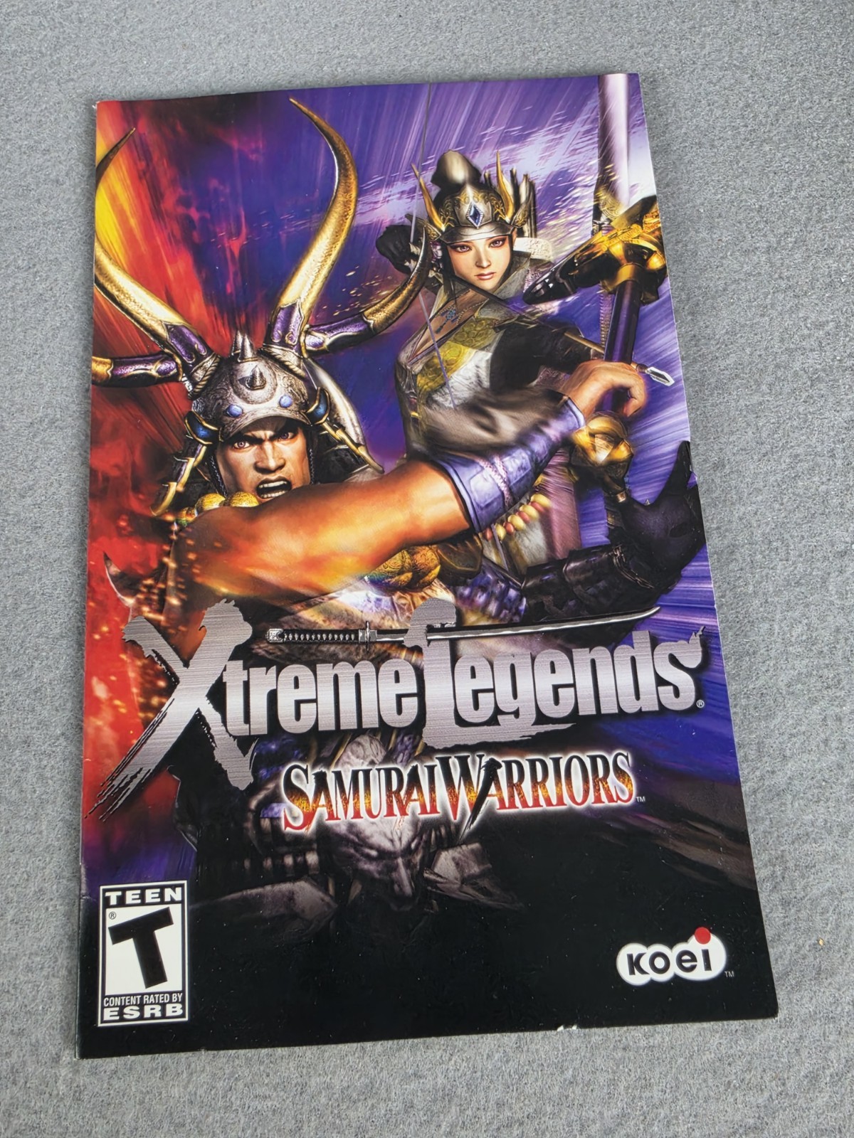 Samurai Warriors: Xtreme Legends (Sony PlayStation 2 PS2) w/ Manual