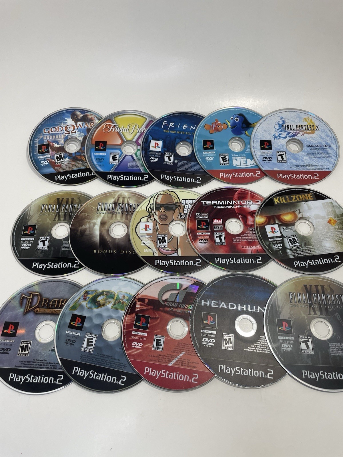 Sony PlayStation 2 Loose Game Lot Of 100 Games Untested Condition Varies