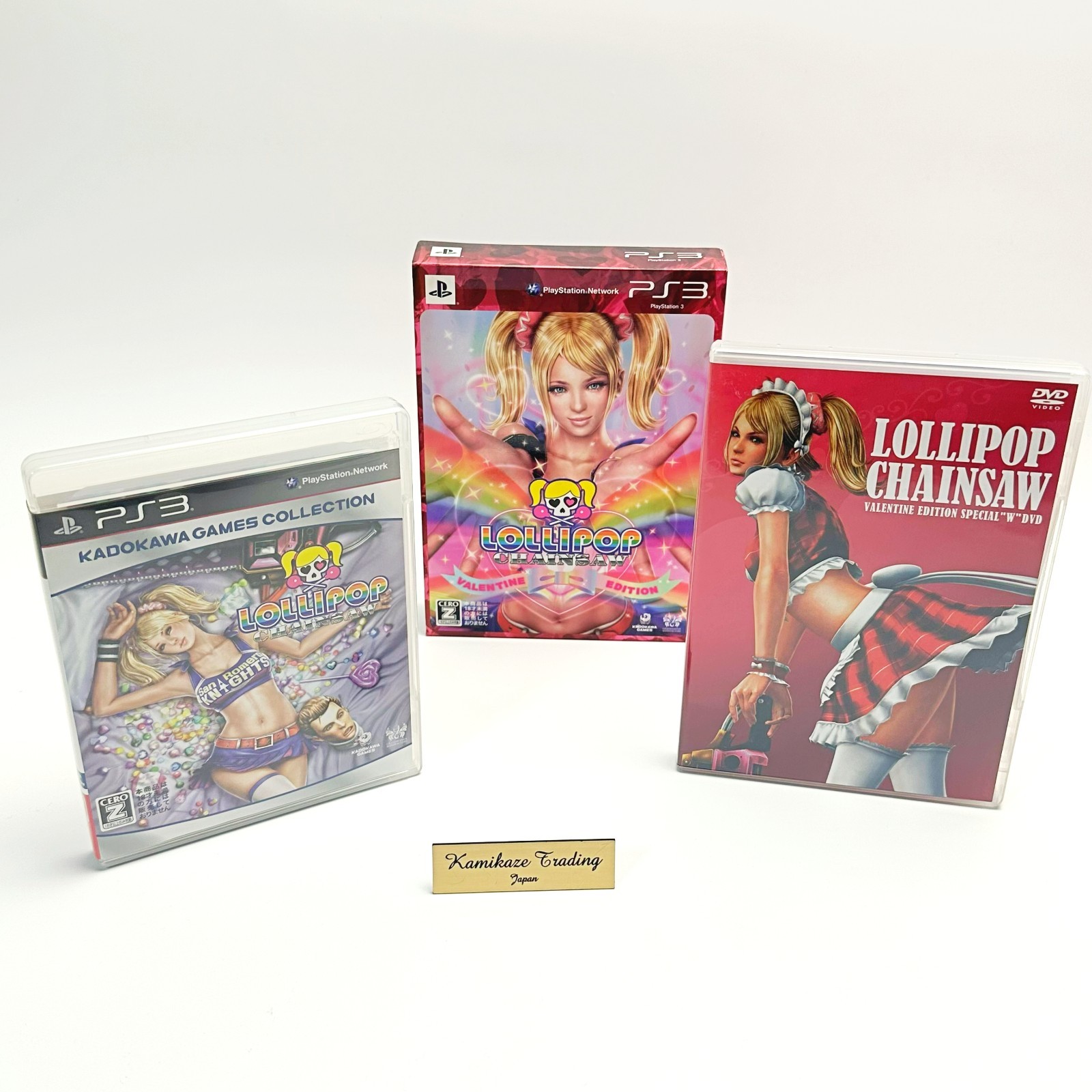 Lollipop Chainsaw Valentine Edition Limited Ps3 Playstation Japan