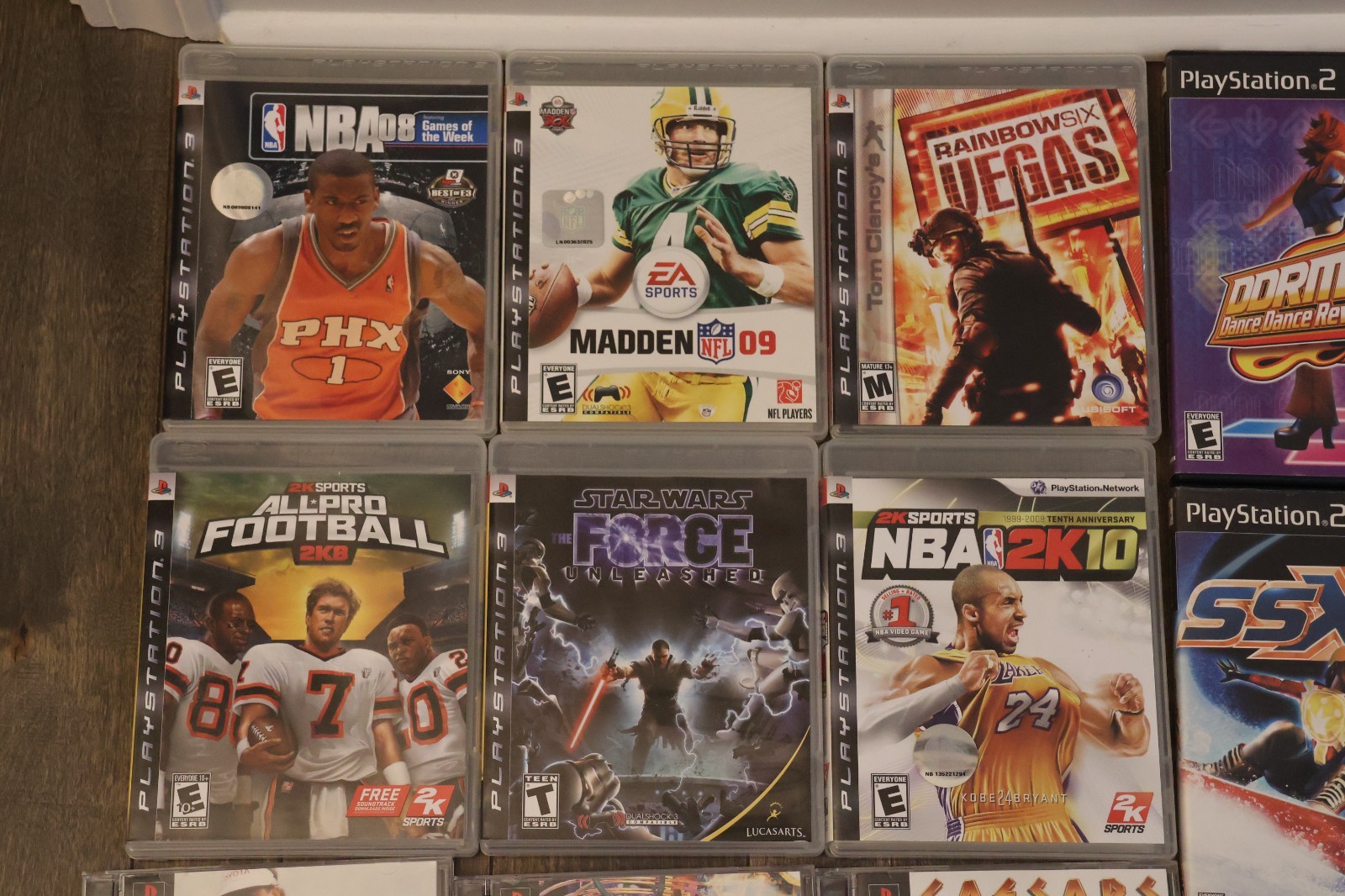 Playstation 1 2 3 Video Game Lot CIB Black Label