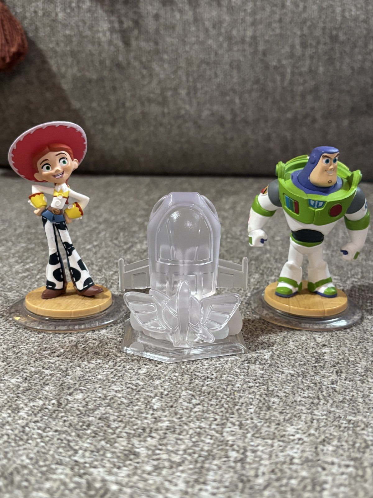 Disney Infinity 1.0 Buzz Lightyear, Jessie, and Crystal Set EUC