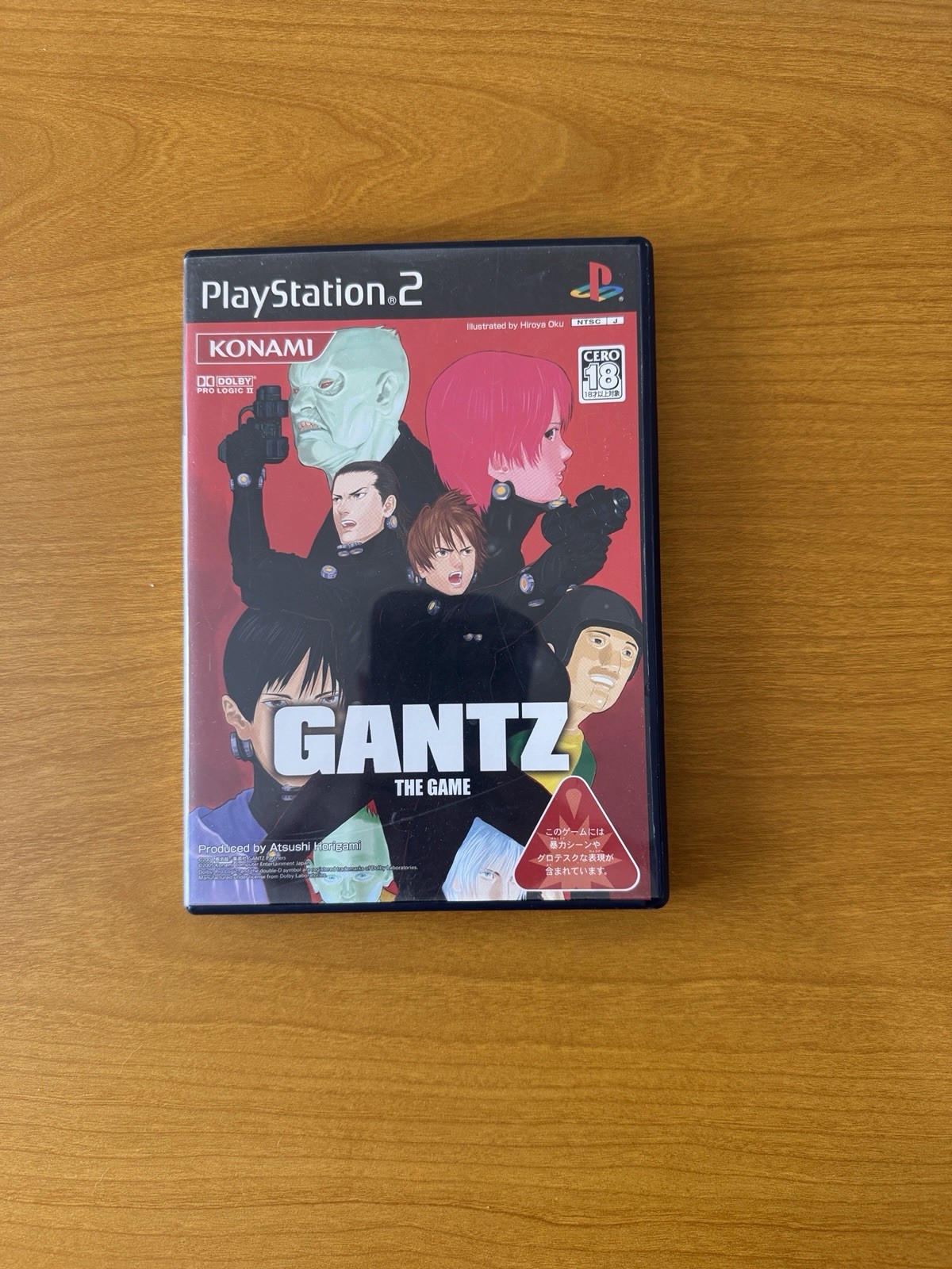 GANTZ: The Game PS2 NTSC-J Japan Konami 2004 CERO 18 Manual Included
