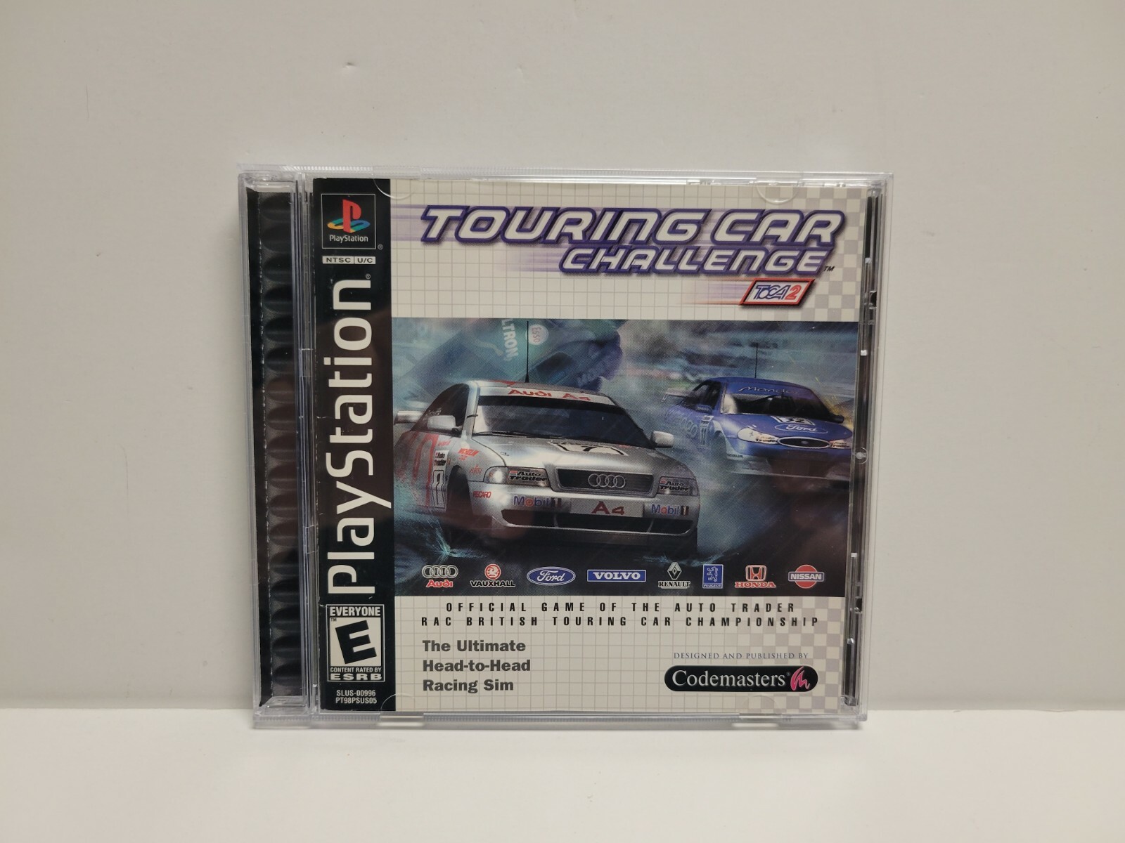 Touring Car Challenge TOCA 2 (PlayStation 1) PS1 Complete with Registration Card
