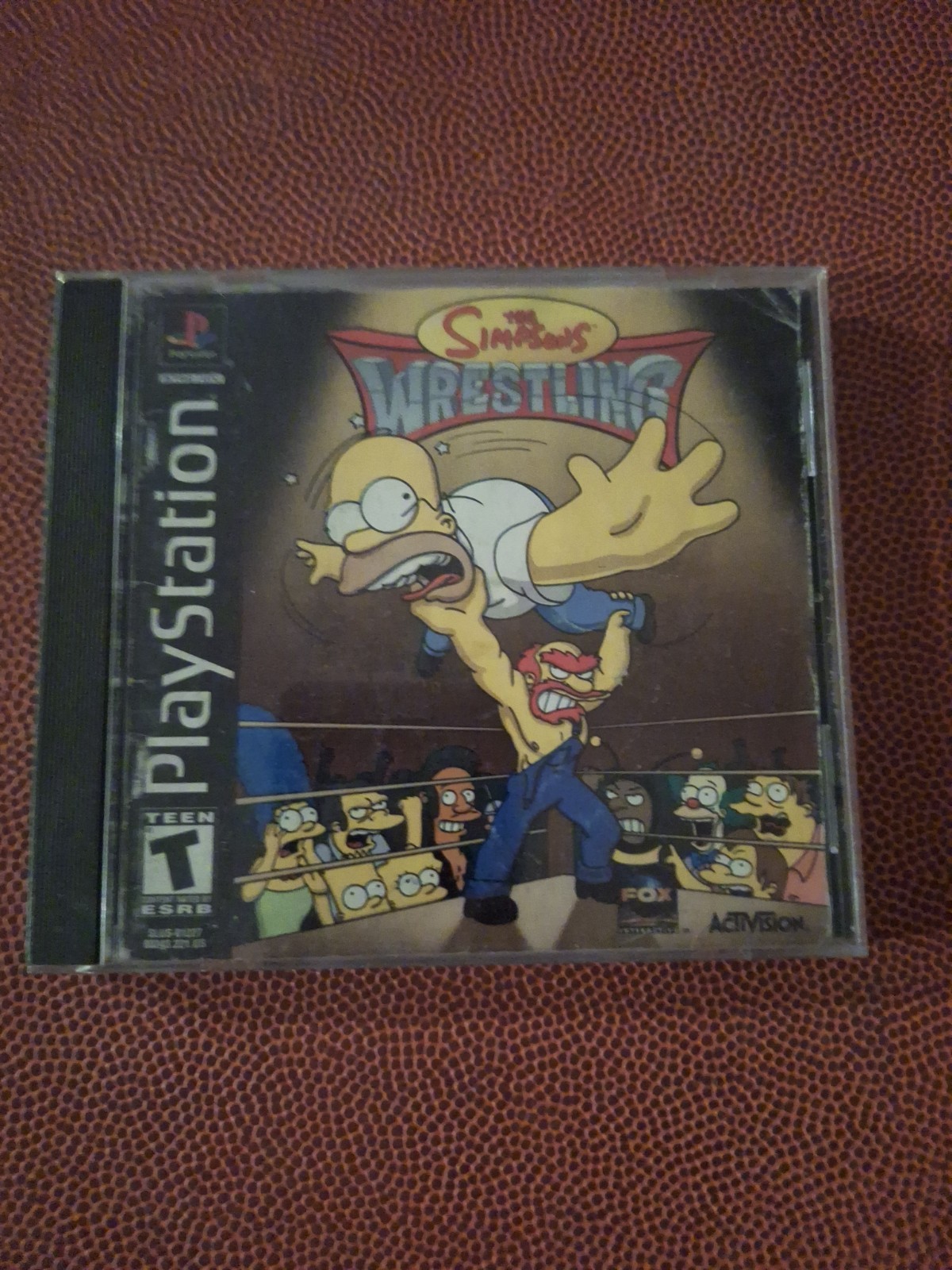 The Simpsons Wrestling Sony PlayStation One Game No Disc