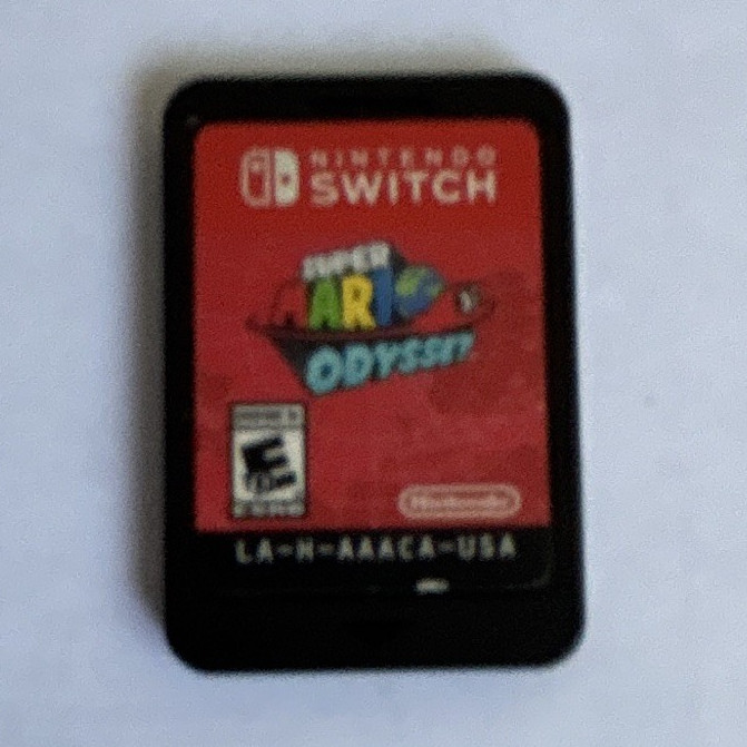 Nintendo Super Mario Odyssey Nintendo Switch Game Cartridge E10+ NTSC-U/C