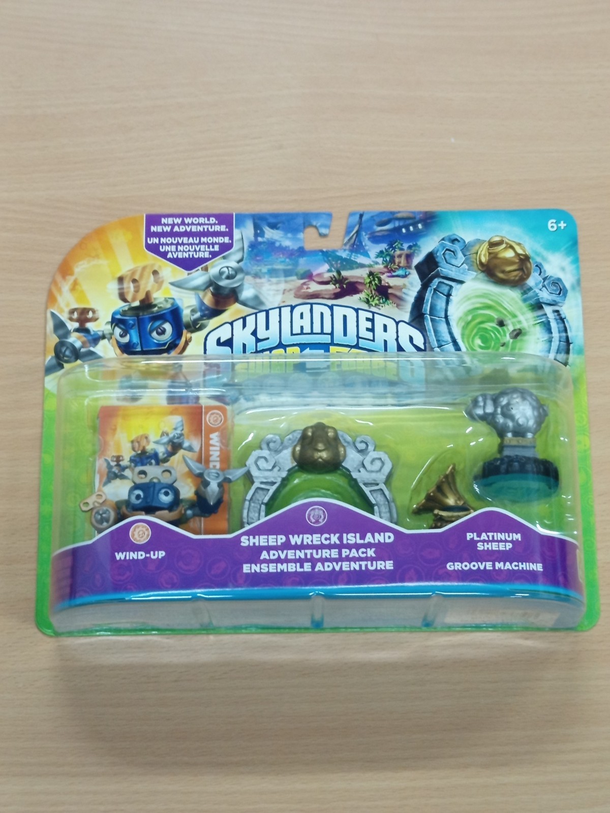 SKYLANDERS SWAPFORCE FIGURE – SHEEP WRECK ISLAND ADVENTURE PACK BRAND NEW SEALED