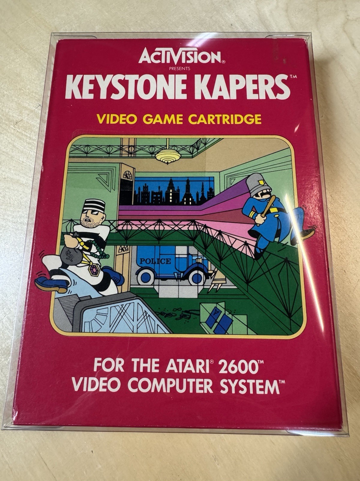 Keystone Kapers Atari 2600 By Activision – Great Box & Cartridge Condition