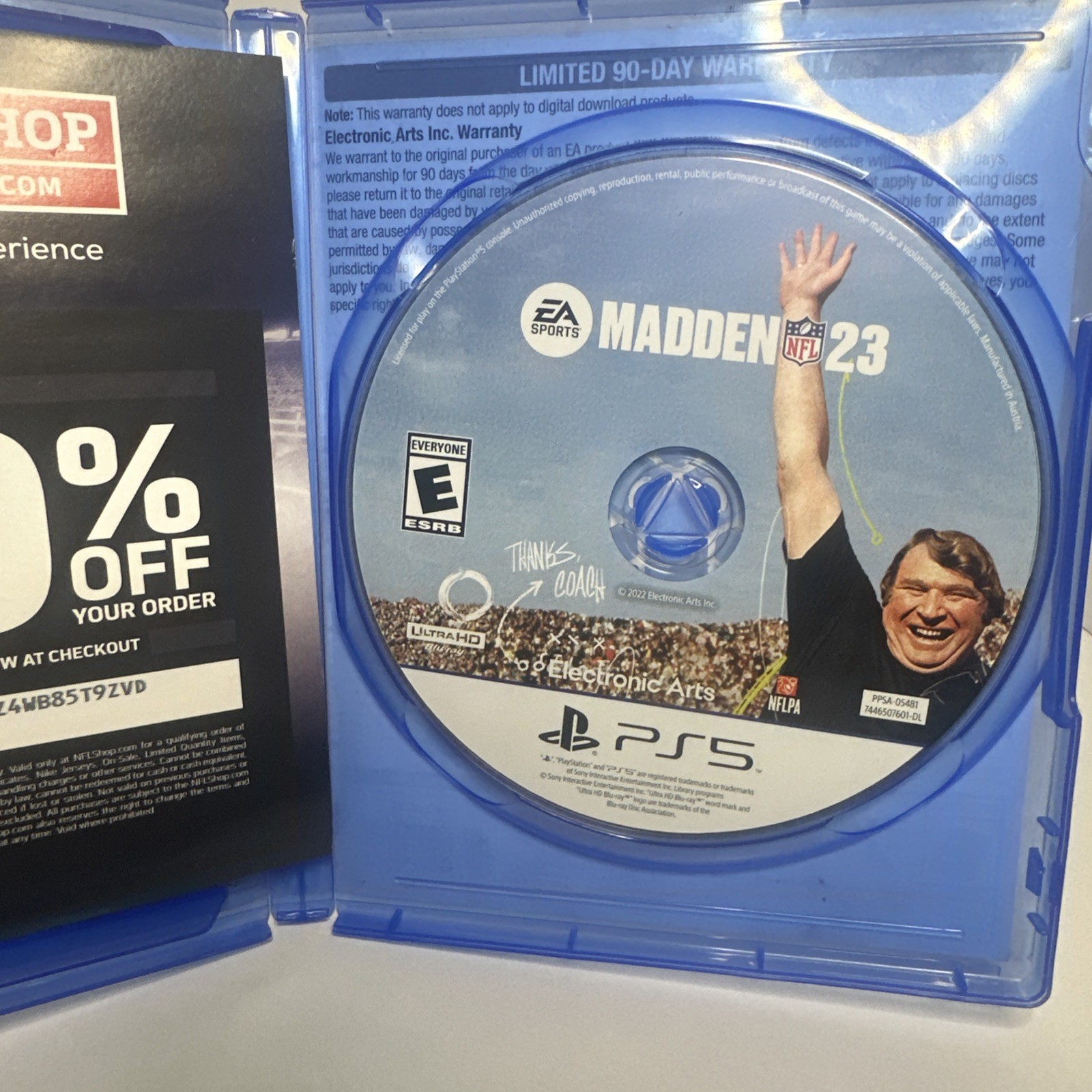 MADDEN NFL 23 – Sony PlayStation 5 Tested and Working