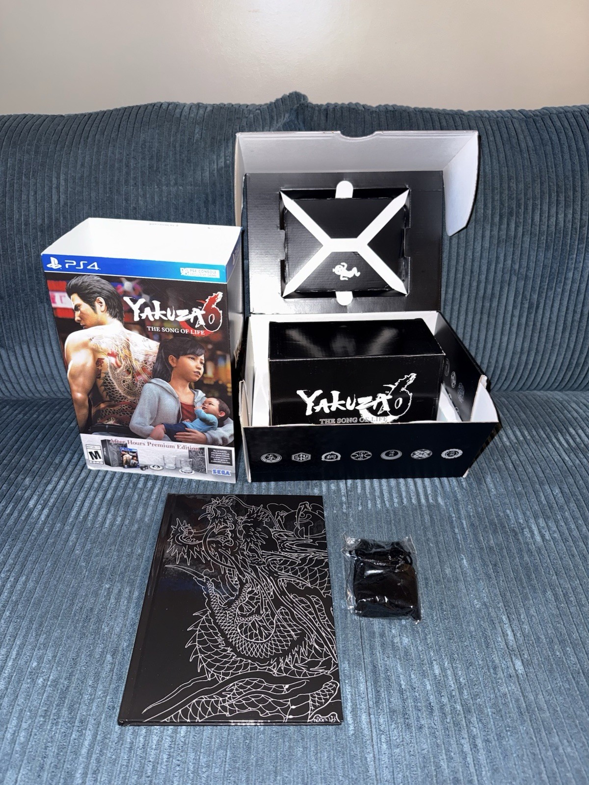 Yakuza 6 The Song of Life After Hours Premium Edition PS4 OPEN MISSING ITEMS