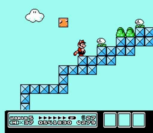 Super Mario Brothers 3 – NES Nintendo Game Bros III