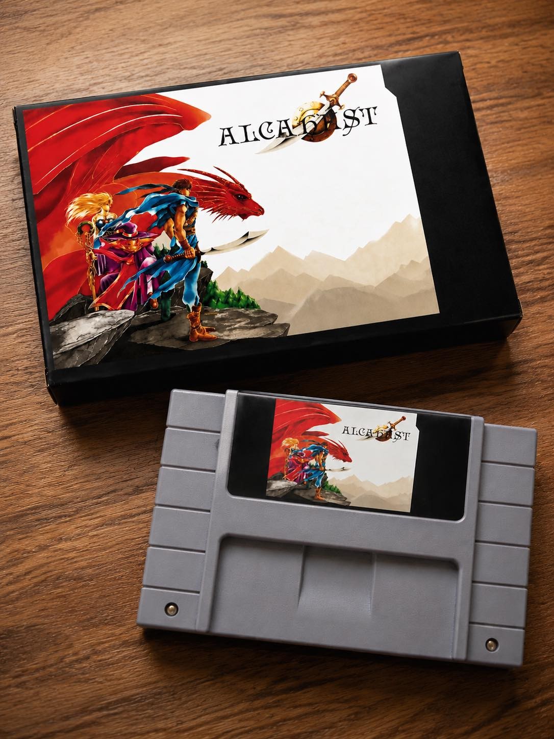 Premium Action RPG Adventure English Edition For SNES Complete In Box Custom