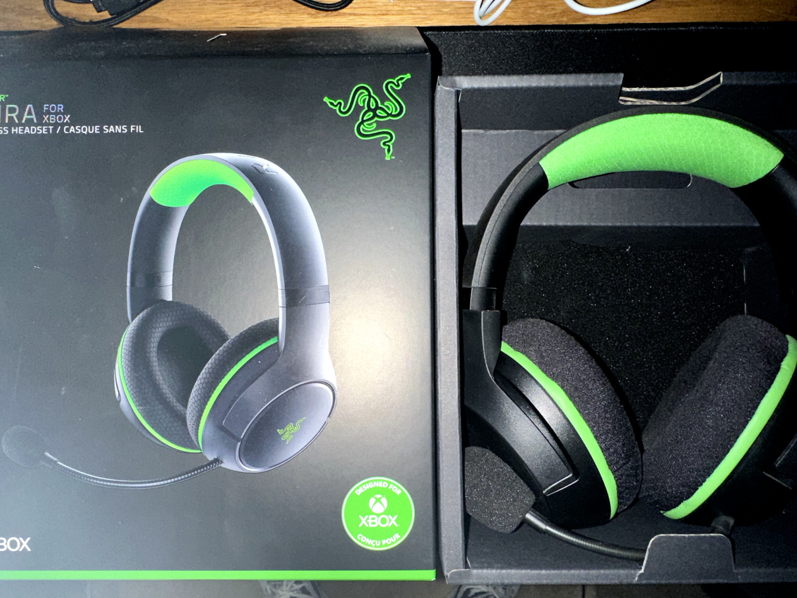 Razer Kaira Wireless Gaming Headset for Xbox Series X/S – Black/Green