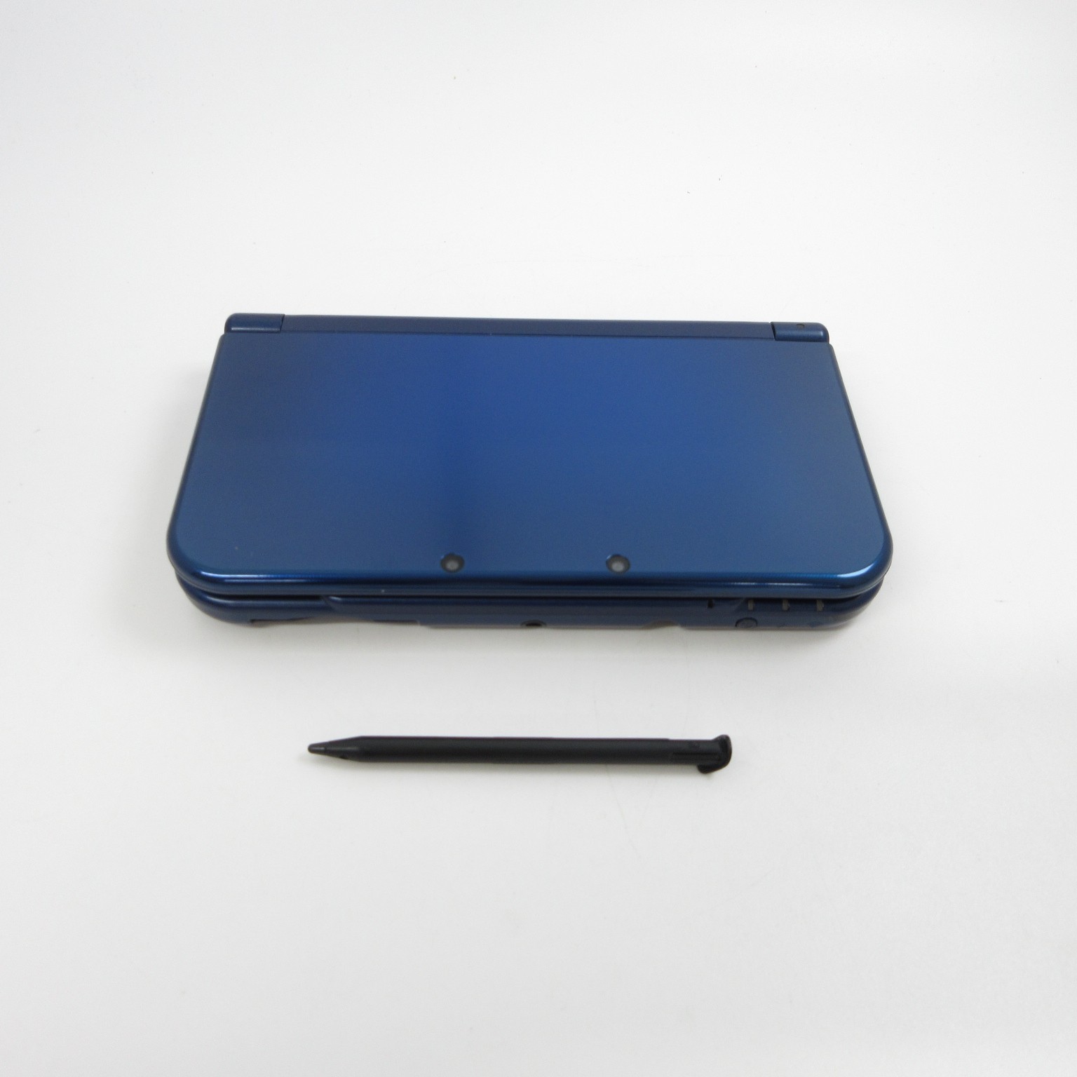 【Good】Top IPS Nintendo New 3DS LL XL Metallic Blue Console Only Japan Ver. #NET0