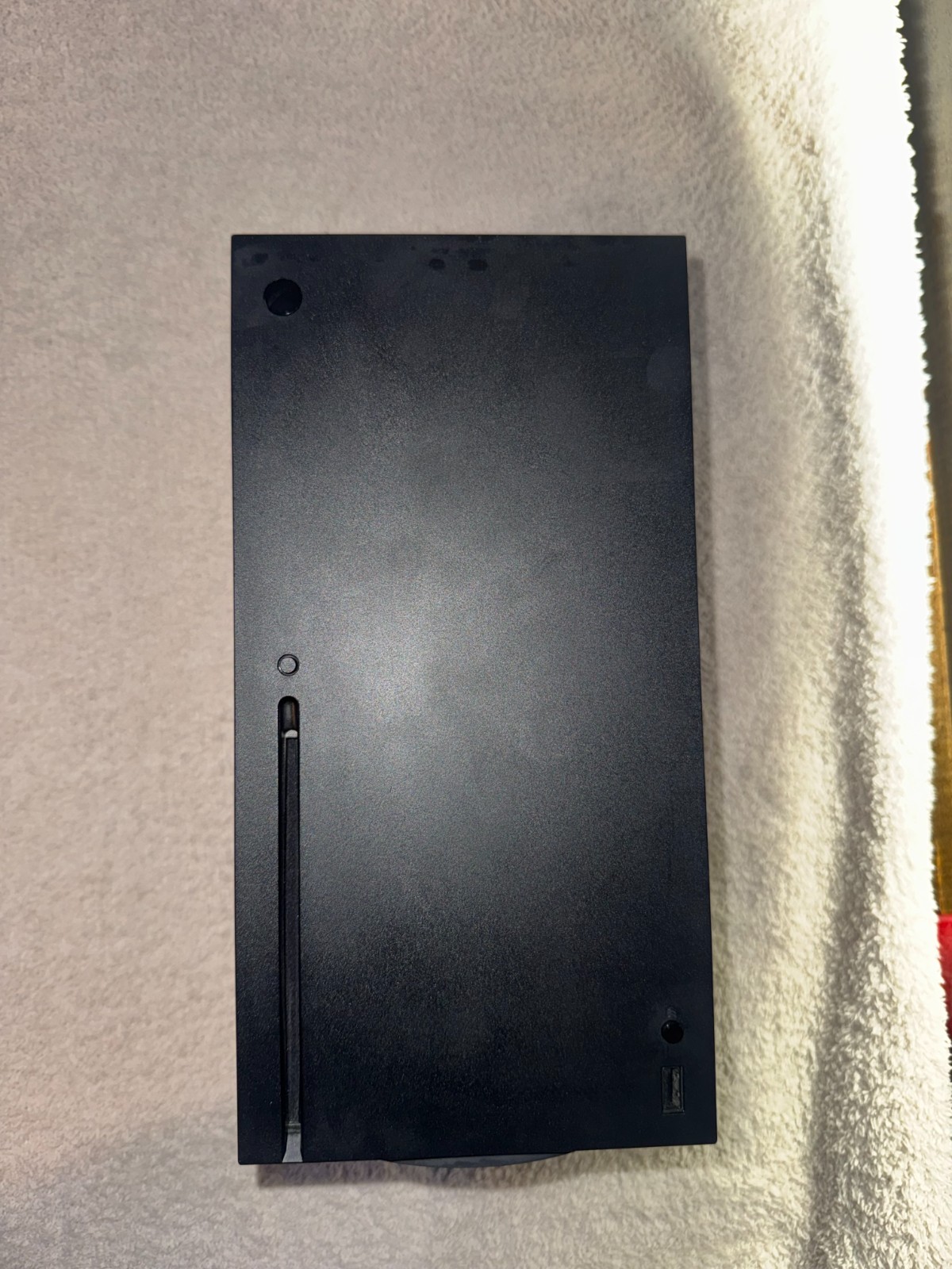 Microsoft Xbox Series X 1TB Disc Black Console Bundle W/ Controller +Game +Cords