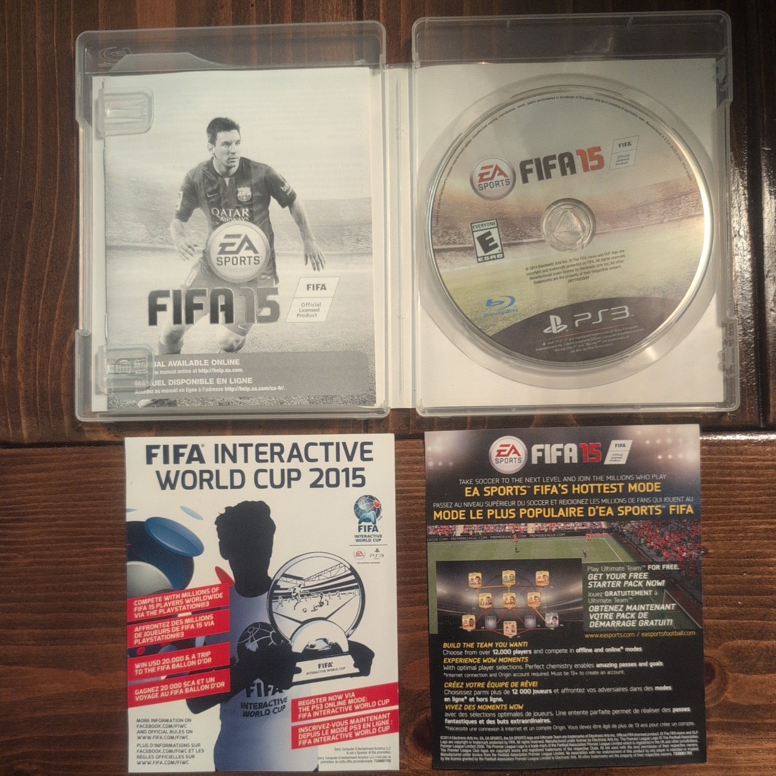 Fifa 15 PS3 PlayStation 3 – Complete CIB SHIPS FROM USA WITHIN 12 HOURS