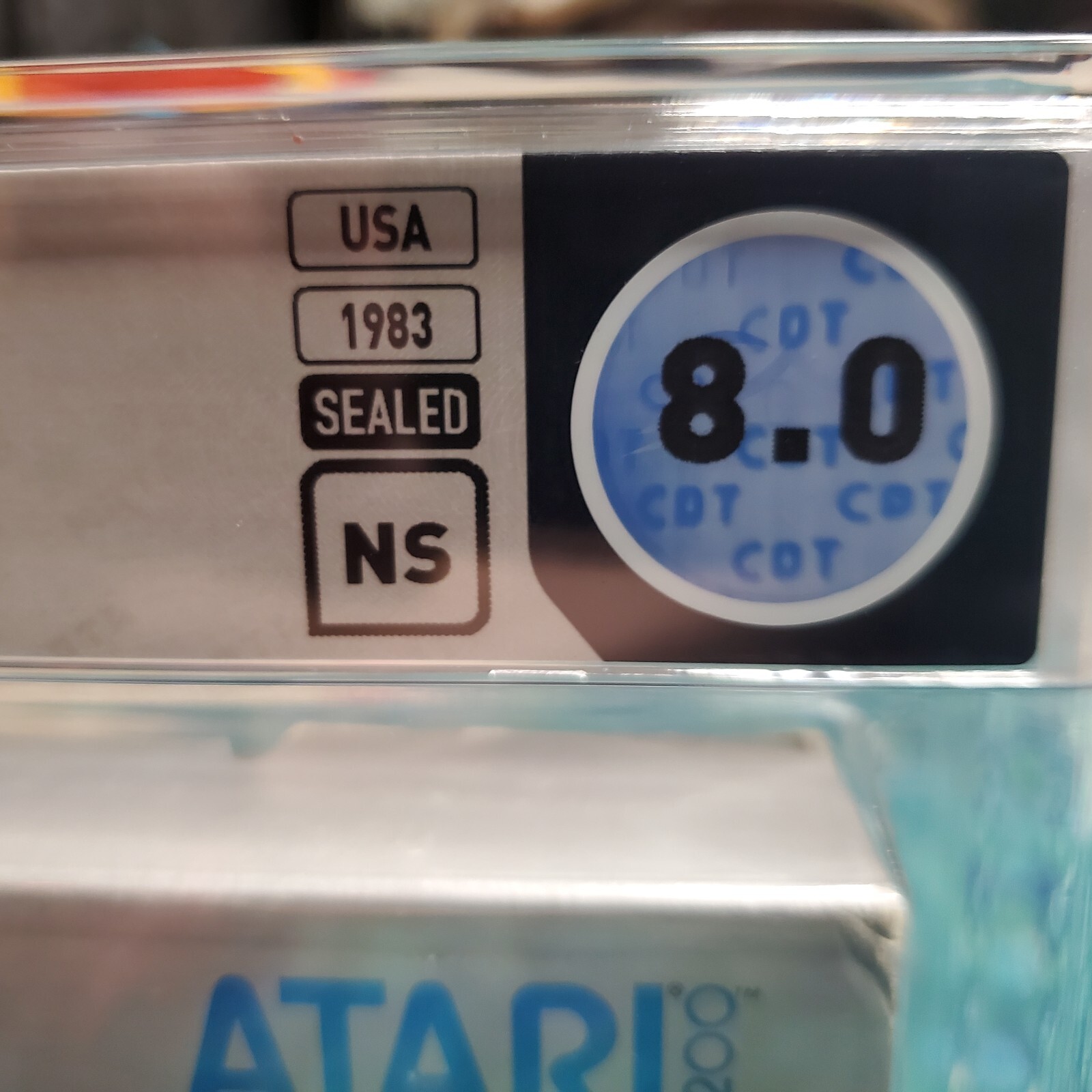 Atari 5200 – Mario Bros. by Nintendo – Sealed NOS Unopened – WATA Graded 8.0