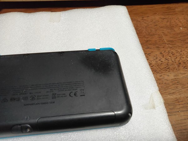 Nintendo Black x Turquoise New Nintendo 2DS LL Excellent JAPAN
