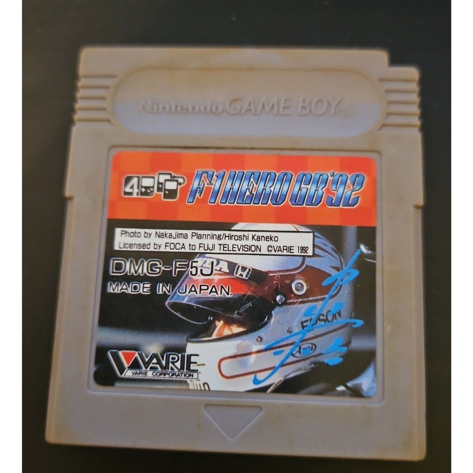 F-1 Hero GB ’92 [Nintendo Game Boy – DMG-F5J] U.S. Seller
