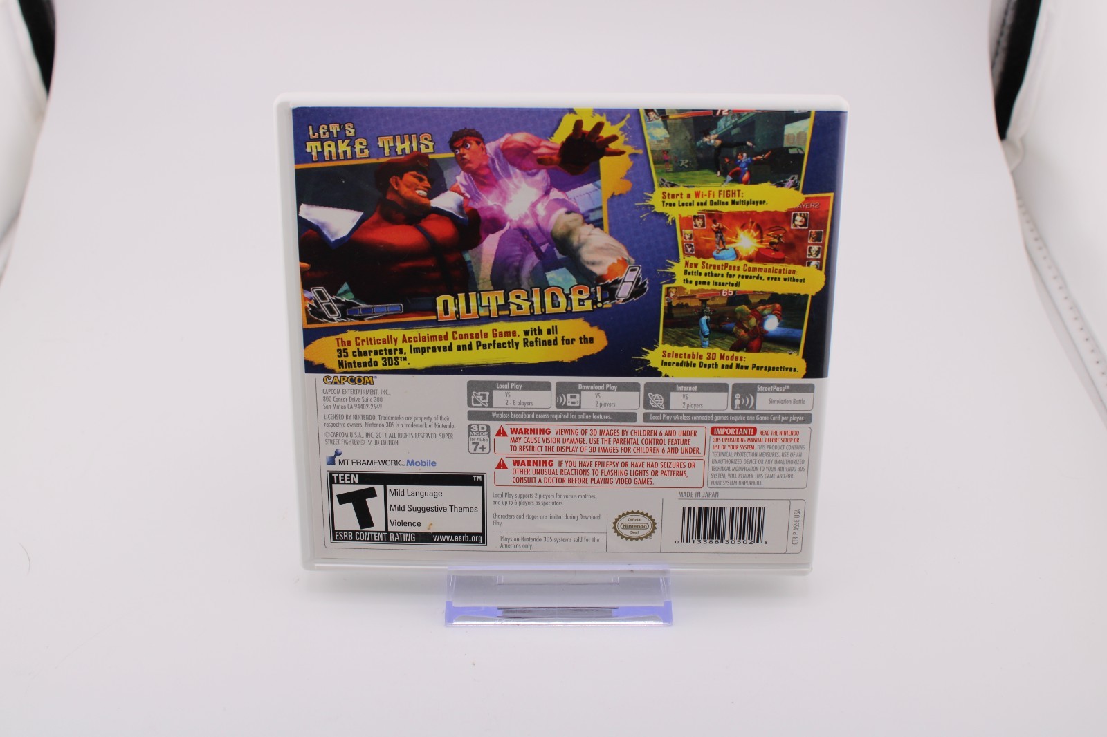 Super Street Fighter IV — 3D Edition (Nintendo 3DS, 2011)