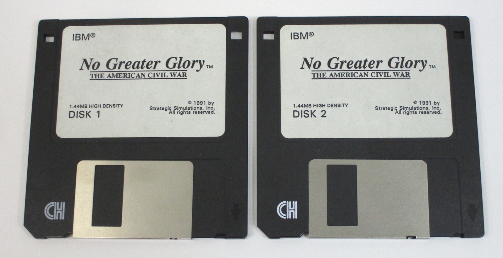 Vintage No Greater Glory: American Civil War Computer Game PC 3.5″ SSI 1991