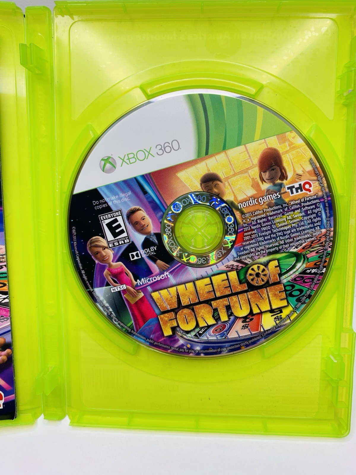 Wheel of Fortune – Xbox 360 Test Your Skills 8.000 and Puzzles