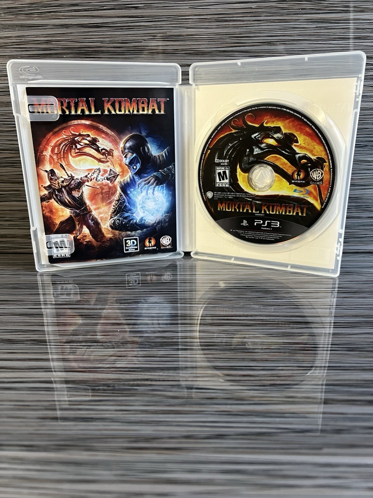 Mortal Kombat (PS3, 2011) – Play as Kratos – Complete, Tested