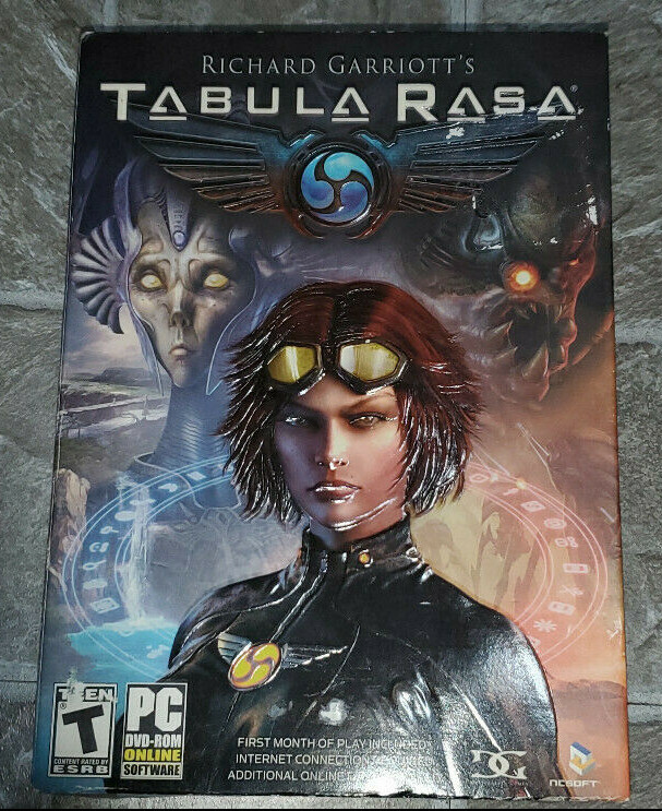 Tabula Rasa – Richard Garriott’s PC Game NEW SEALED circa 2007