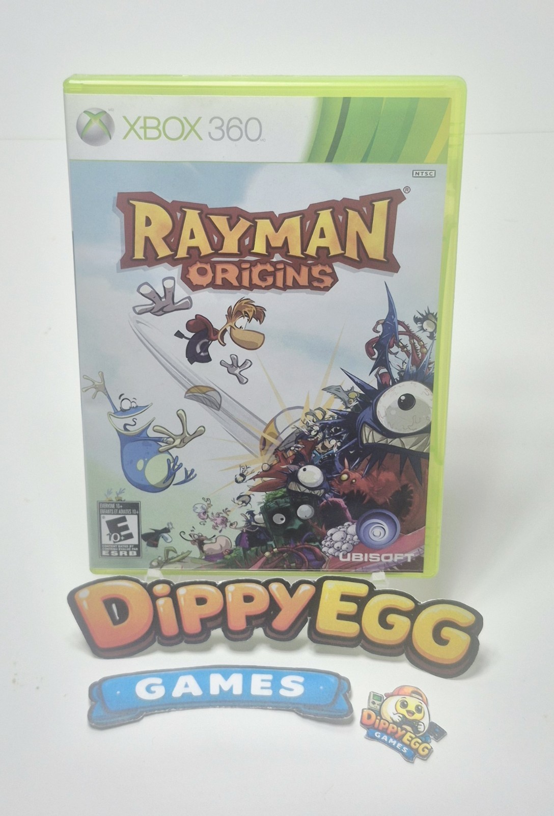 Rayman Origins (Microsoft Xbox 360, 2011) CIB COMPLETE ☆tested☆