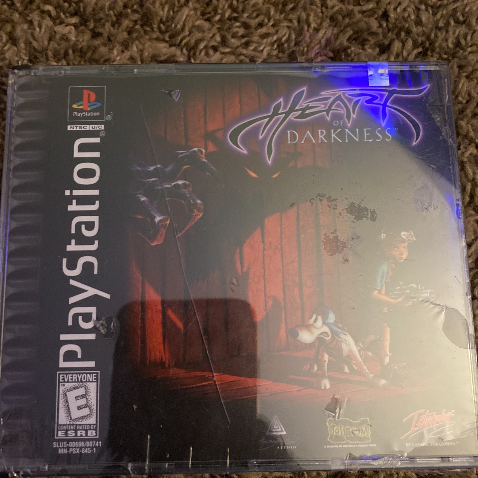 Heart Of Darkness PS1 PSX Brand New Sealed Unopened Collectors