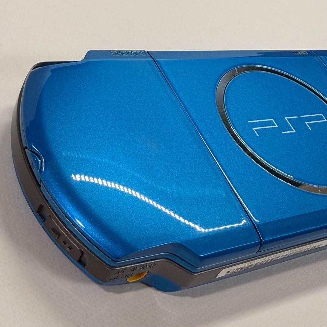 Sony PSP-3000 PSP 3000 Console Vibrant Blue VB Working Tested English language