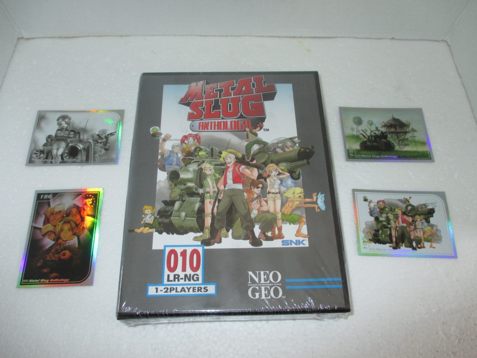 Metal Slug Anthology CE PS4 Brand New Sealed LRG Neo Geo with 4 Cards Included !