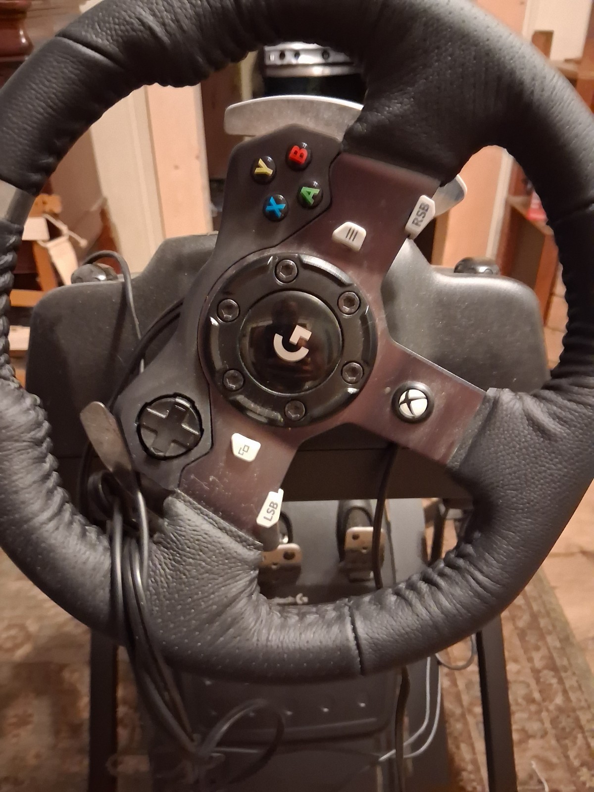 LOGITECH G920 DRIVING FORCE SETUP WHEEL, PEDALS, ShifteR, Stand