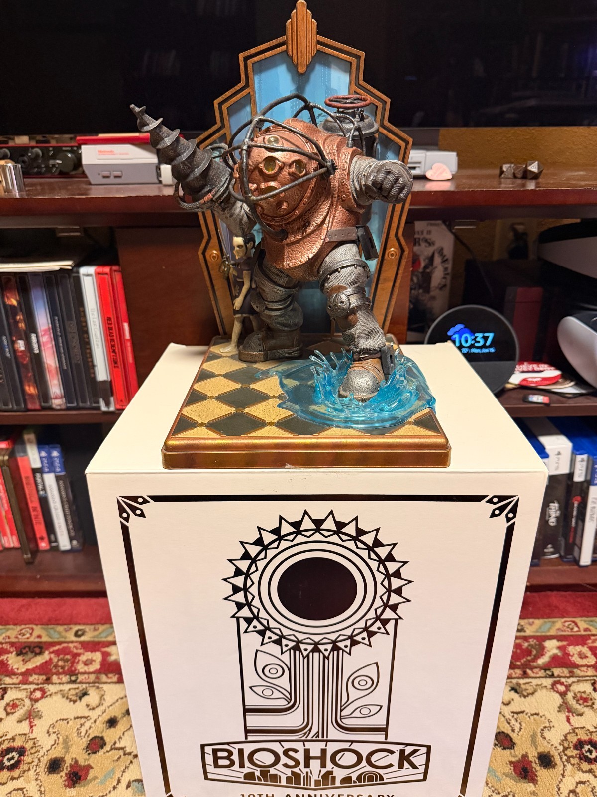 BioShock 10th Anniversary Collector’s Edition Big Daddy Statue With Box No Game