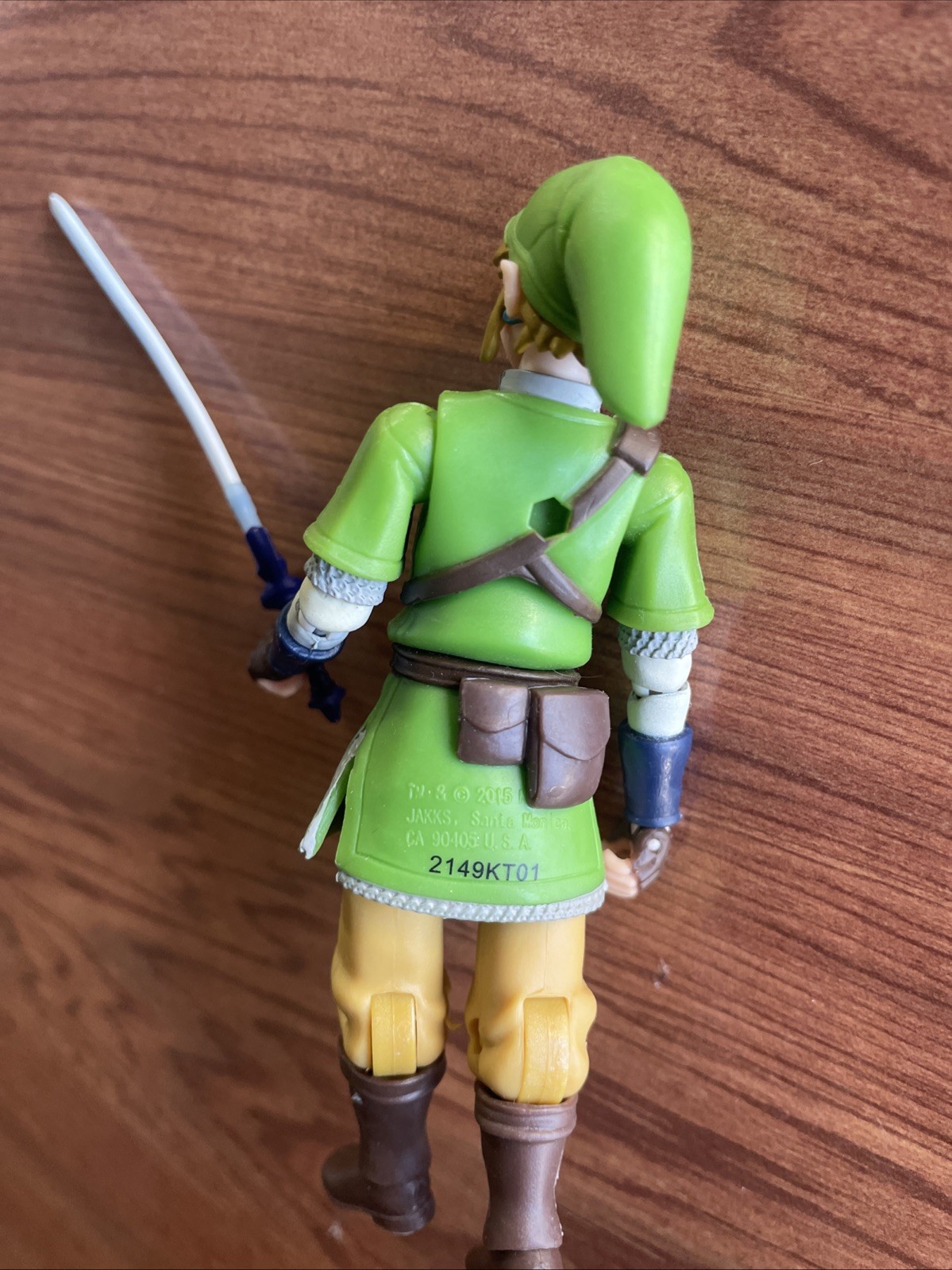 Link The Legend of Zelda Skyward Sword Nintendo Jakks Toy Figure 2014