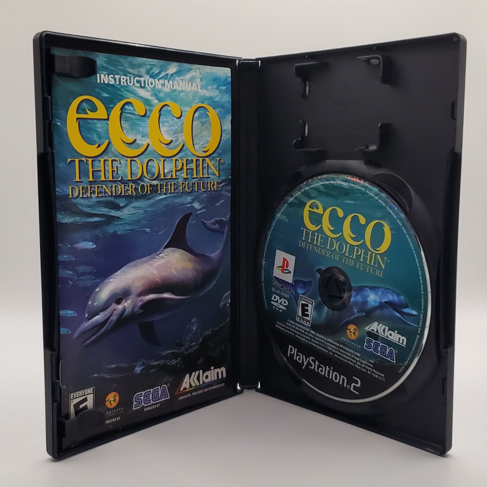 PS2 Ecco The Dolphin Defender Of The Future Complete CIB /Tested
