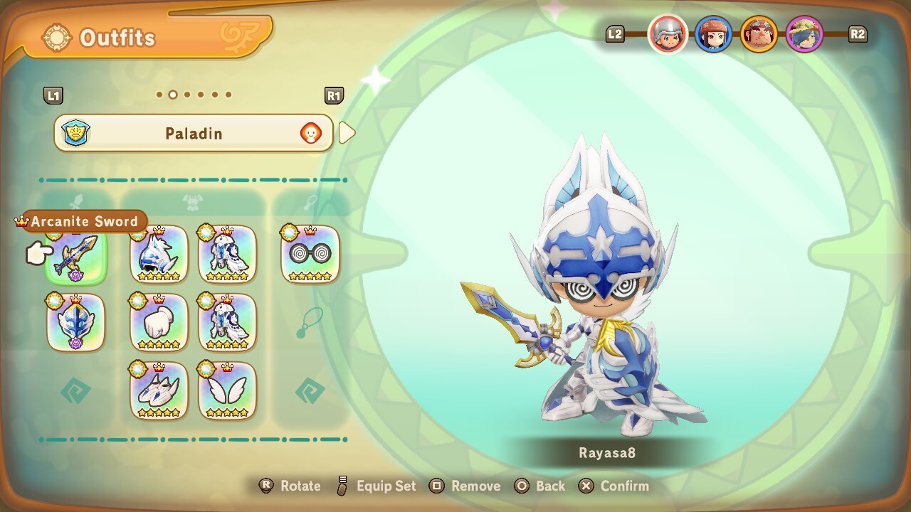 🌟 Fantasy Life i – Divine Legendary Sets (Full Armor Set) 🌟