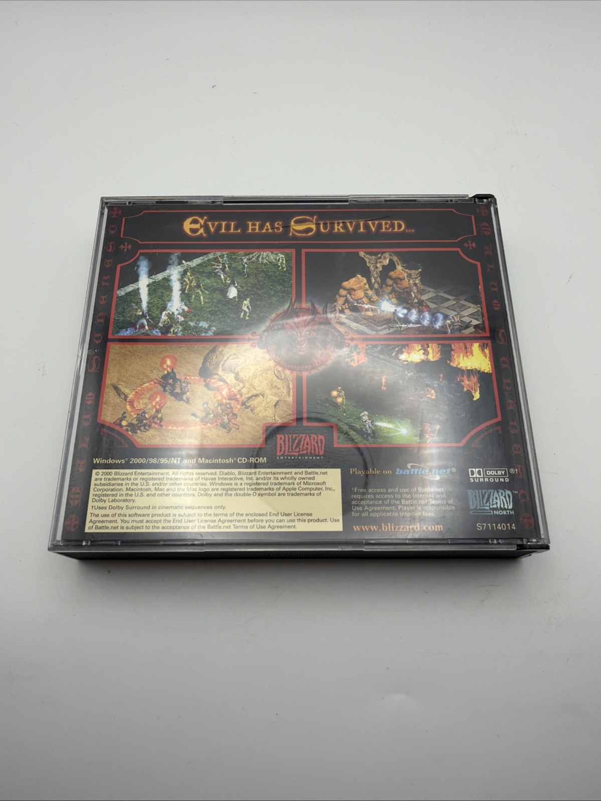 Diablo II 2 (PC Windows 2000/98/95/NT CD-ROM 3 Disc Set W/Key 2000)