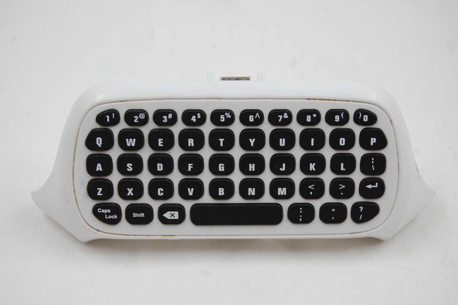 Wireless Chatpad Keyboard for Xbox One S Controller QWERTY White TYX-586S