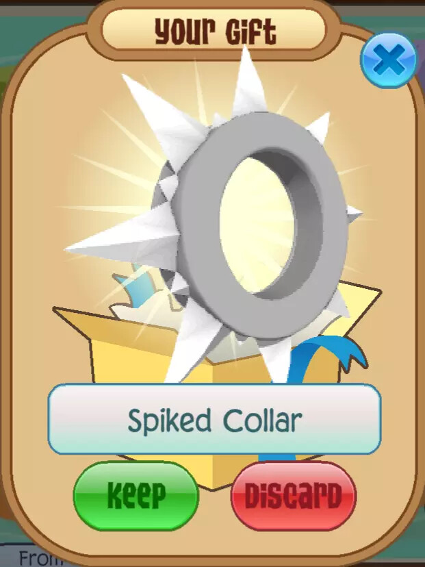 Animal Jam Classic AJC First Gen Spiked Collar/Wristband (READ DESCRIPTION)