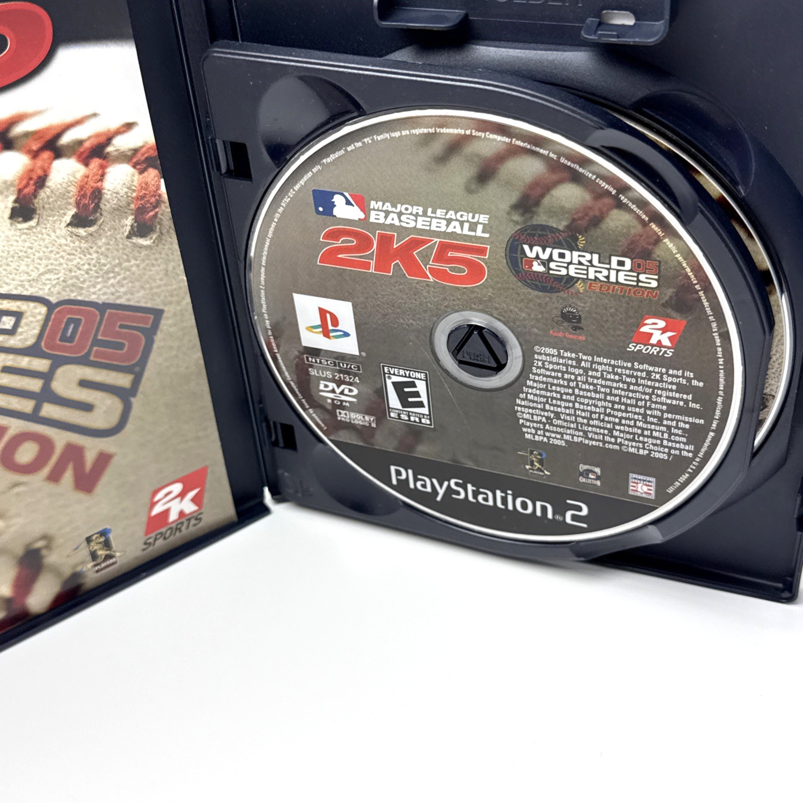 MLB 2K5 World Series Edition Sony PlayStation 2 CIB Complete Refurbished Tested