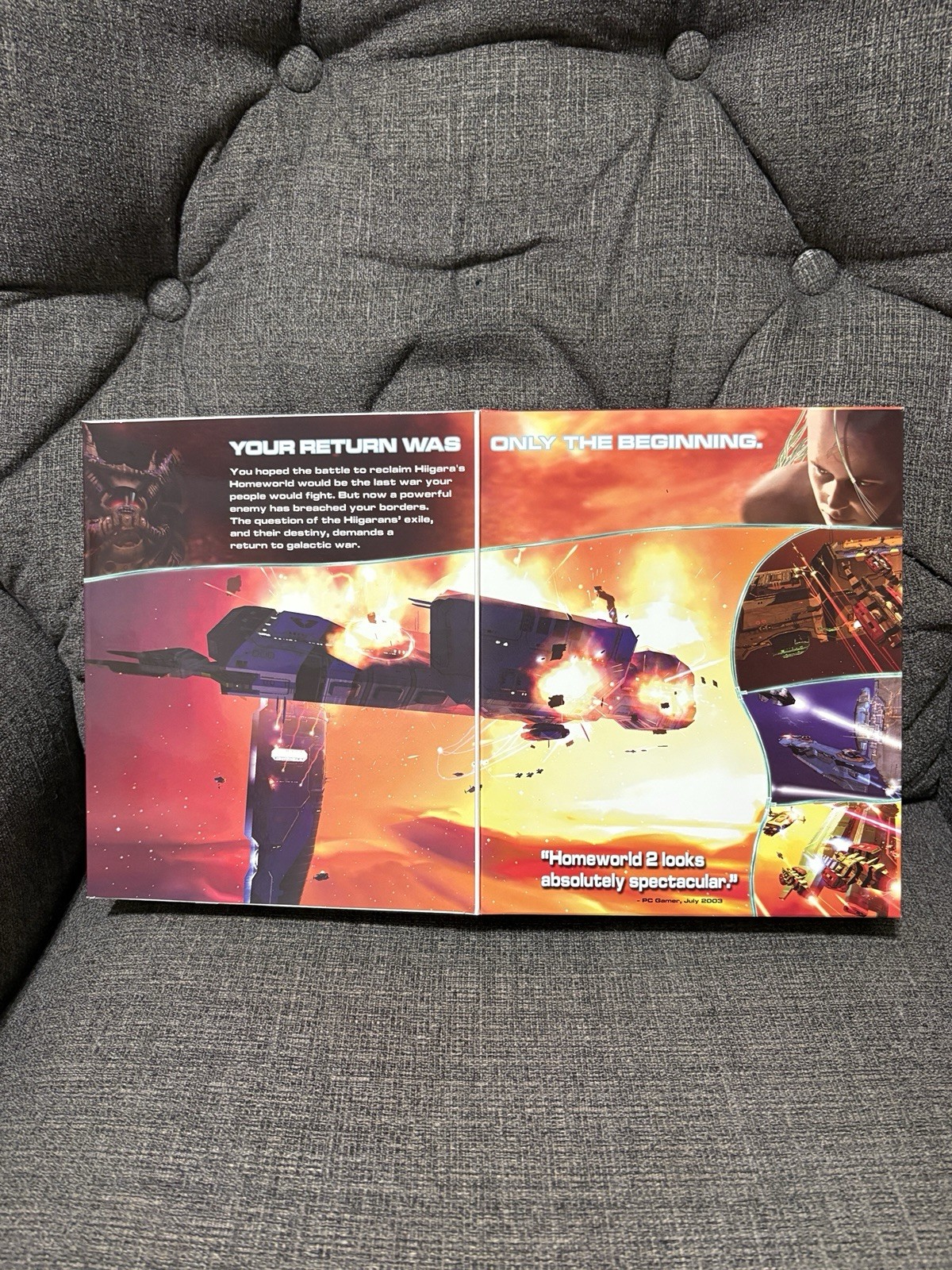 Homeworld 2 (PC, 2003) Big Box Sierra / Relic Complete In Box CIB Rare PC CD-ROM