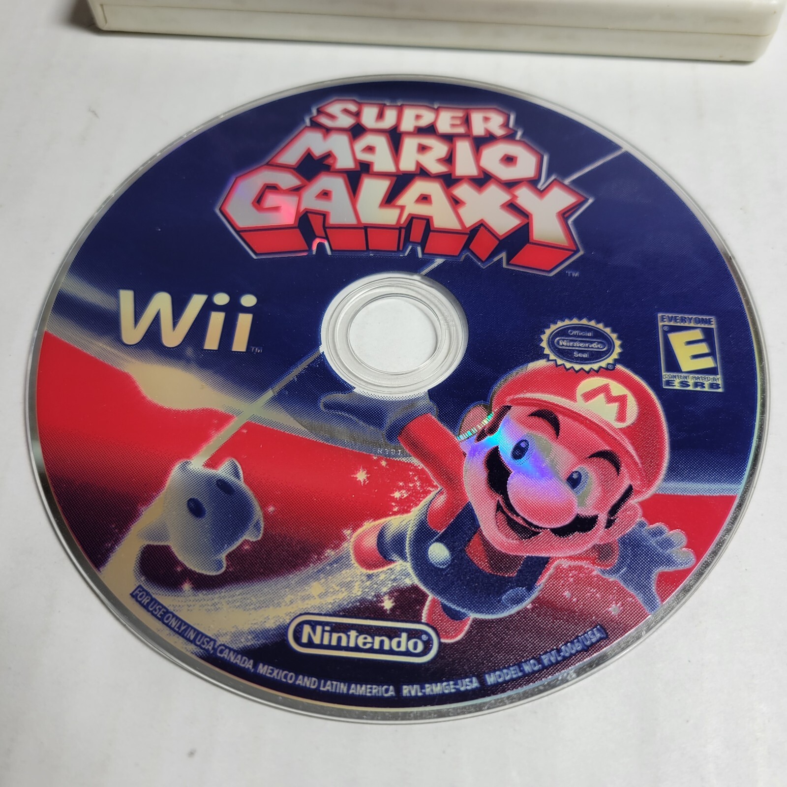 Super Mario Galaxy 1 (Nintendo Wii, 2007) Game No Manual Tested Working