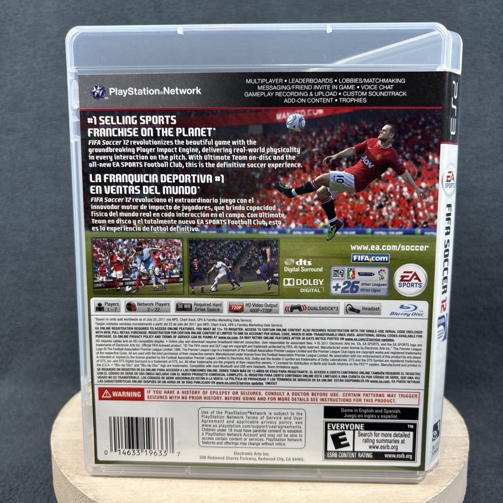 PlayStation 3 – FIFA Soccer 12 – Complete – Refurbished, Very Good