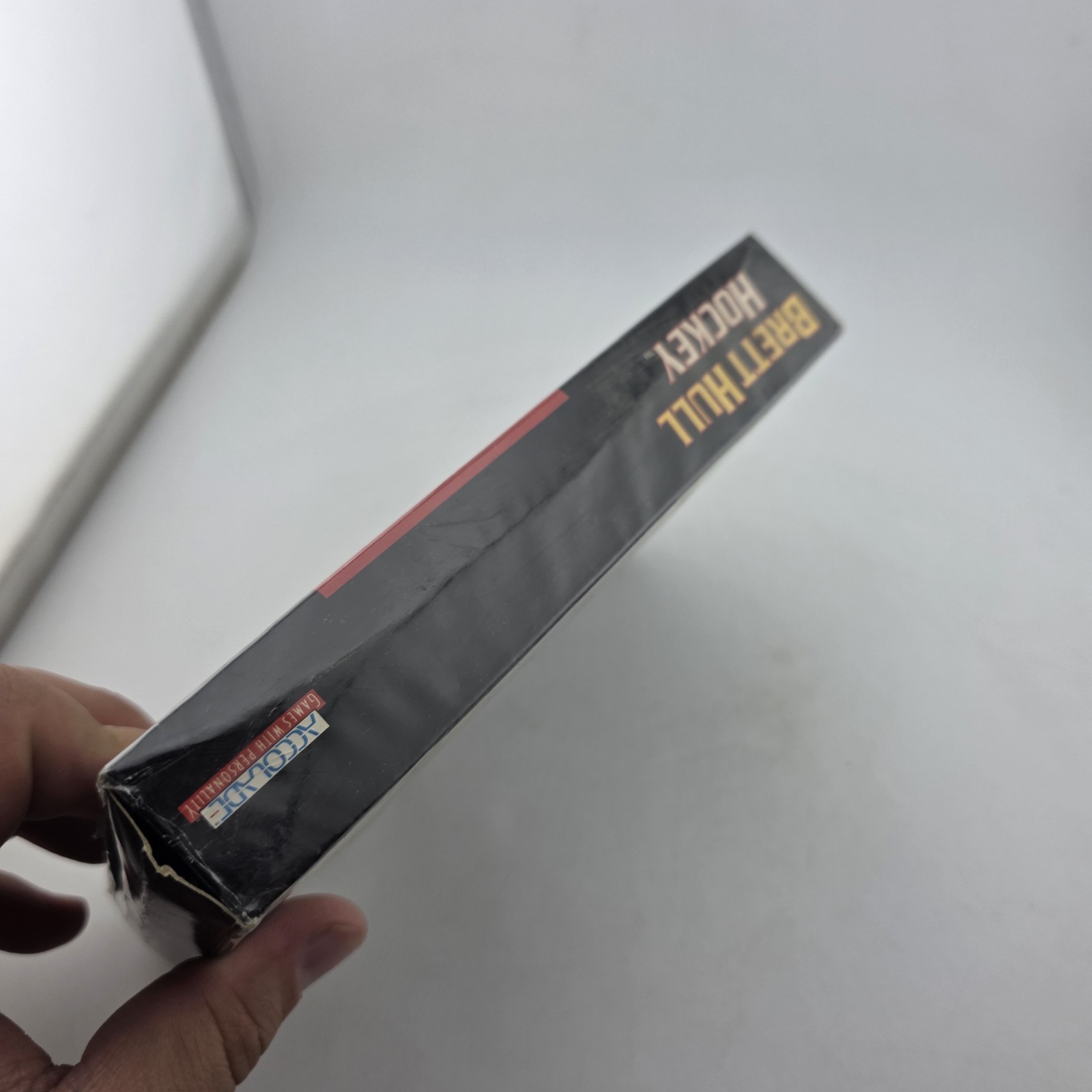 Brett Hull Hockey – Box With Reg Card – Super Nintendo SNES – Shrink (No Game)