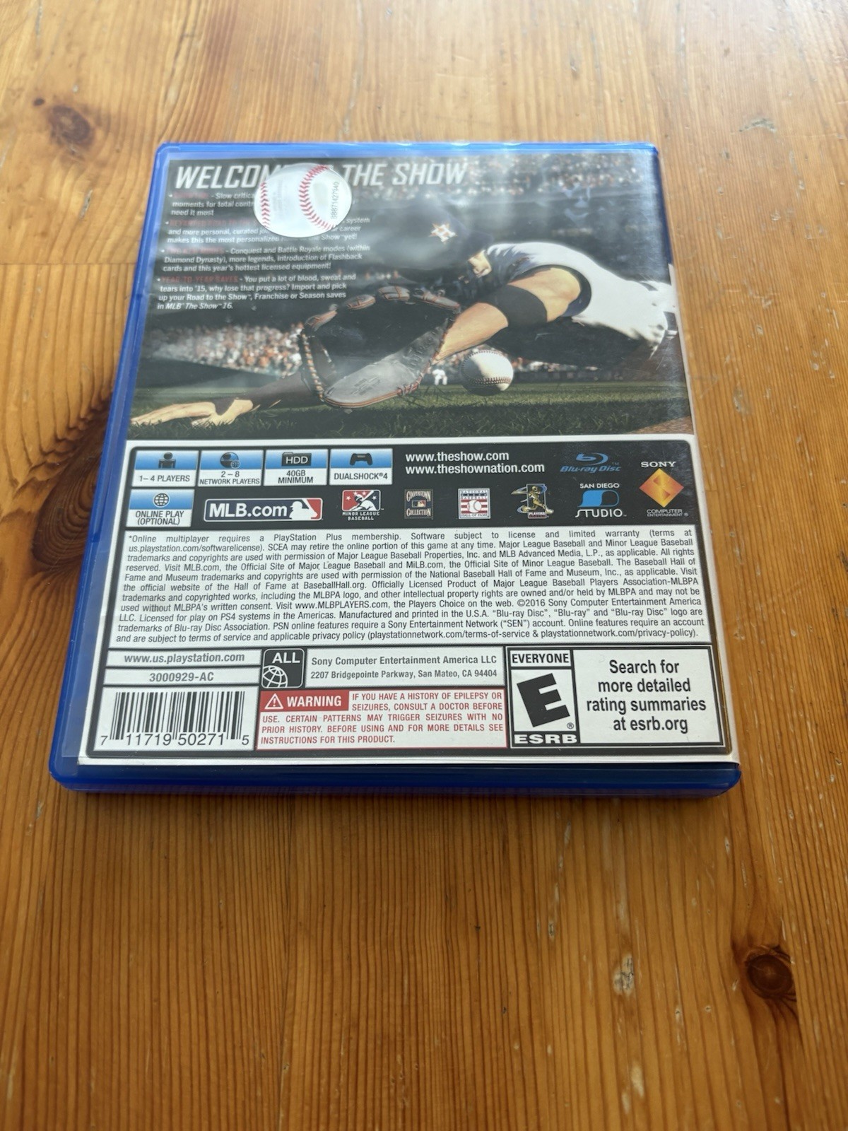 MLB The Show 16 (used) / MLB The Show 17 (new sealed) PS4 BUNDLE PlayStation 4