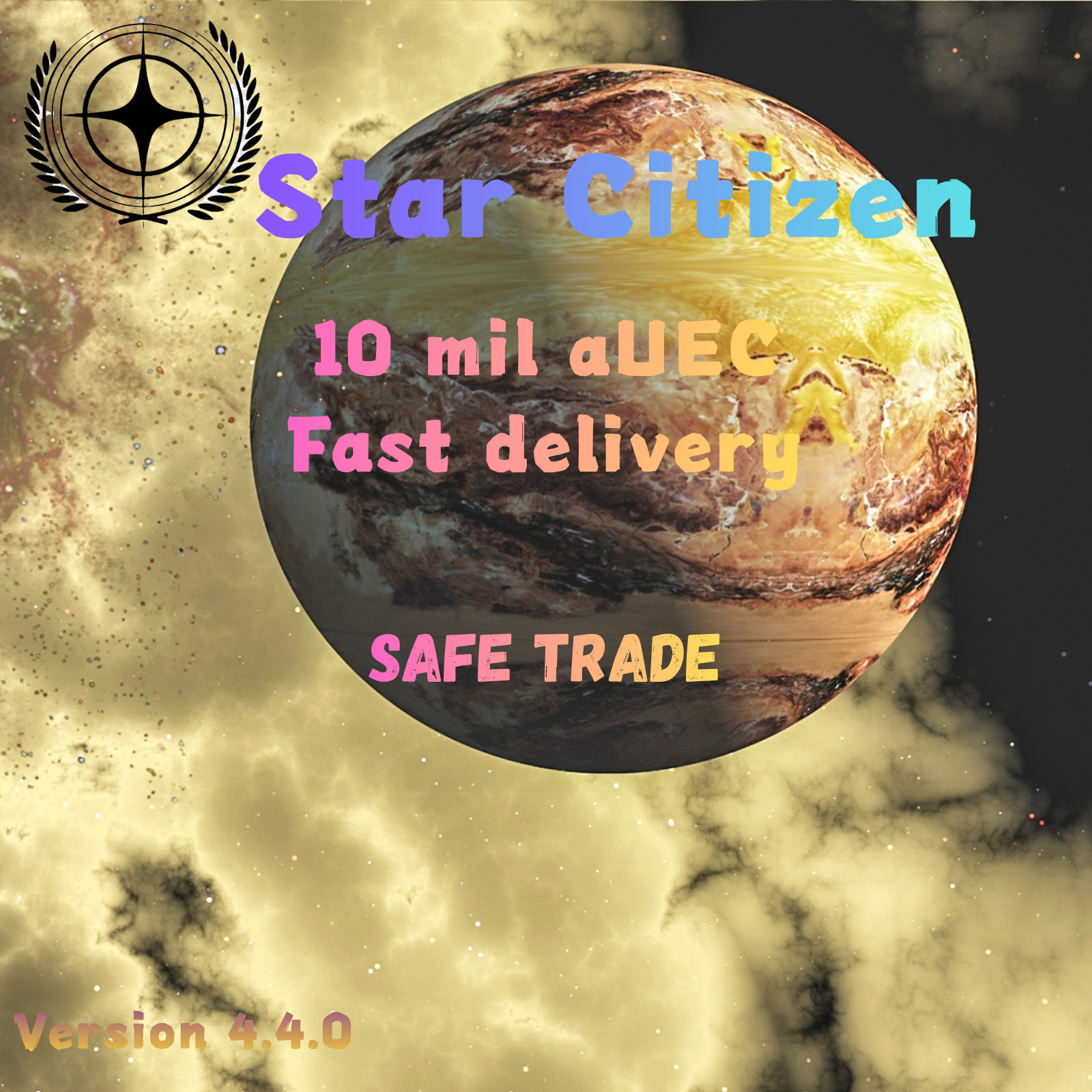 Star Citizen aUEC 10M Version 4.4.0 Live Star Citizen aUEC