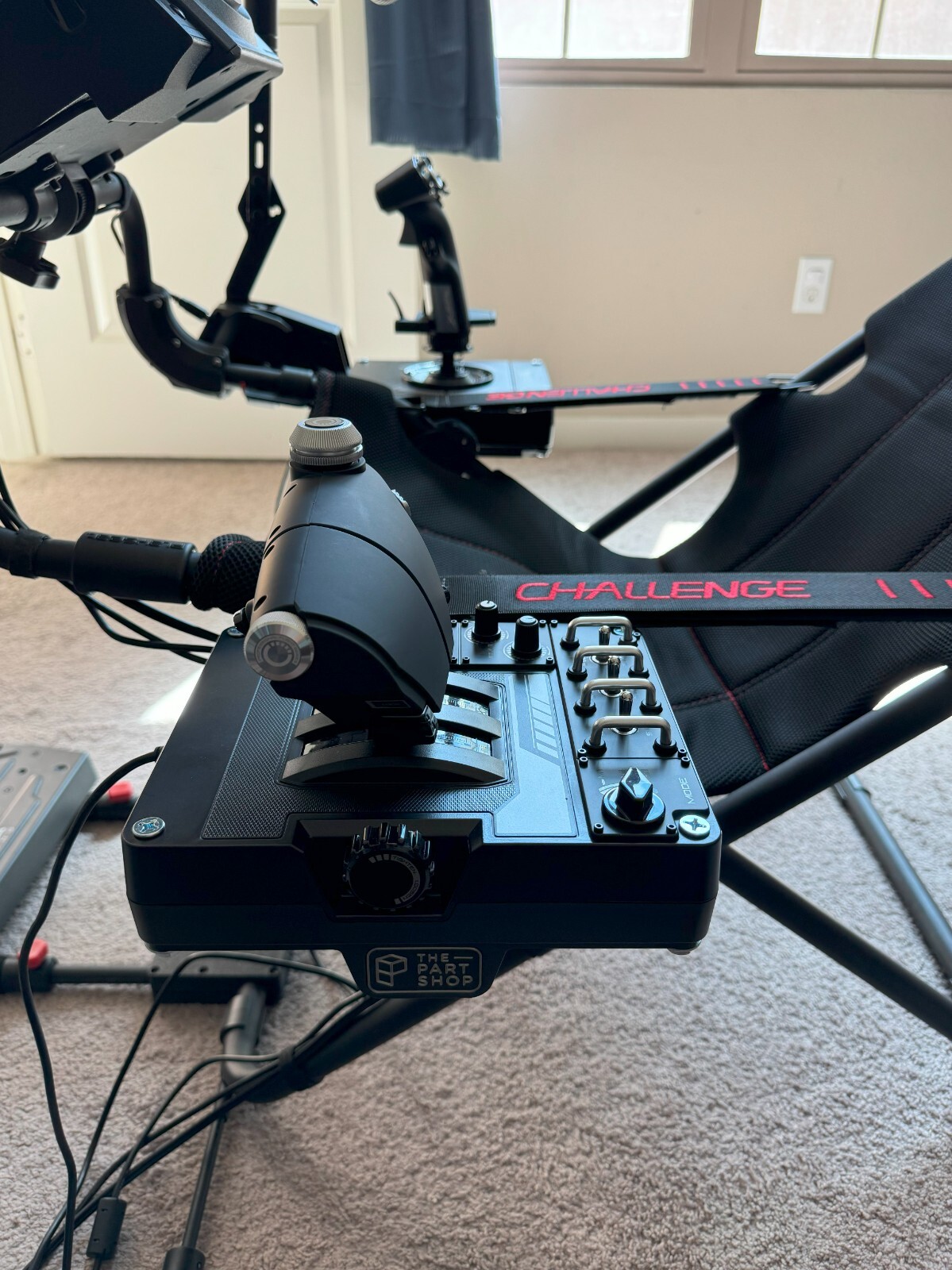 HOTAS Mounting Bracket for Playseat Challenge or Challenge X Logitech