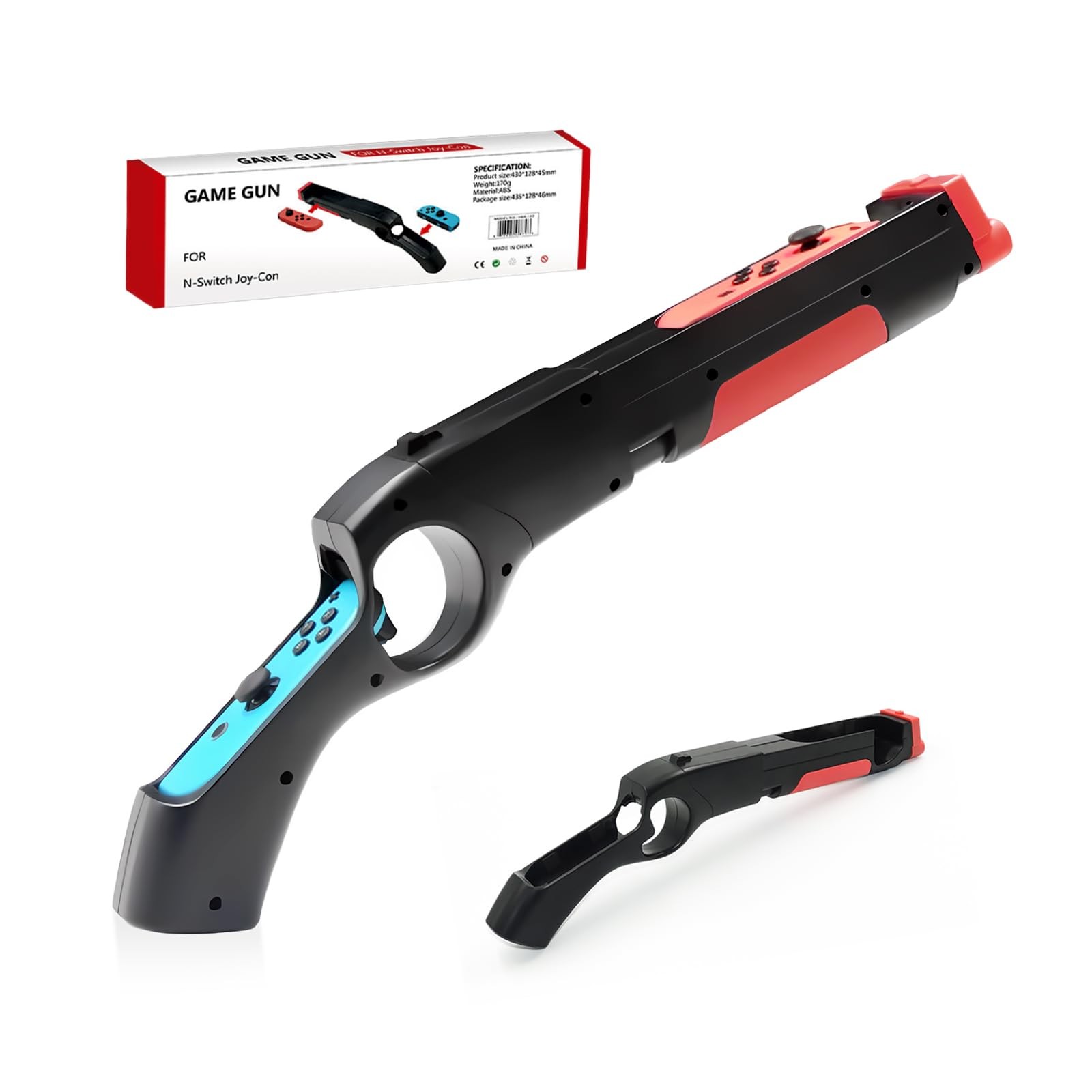 game Gun Controller, 1 pack Gun Handle Grip hunting games for nintendo Switch…